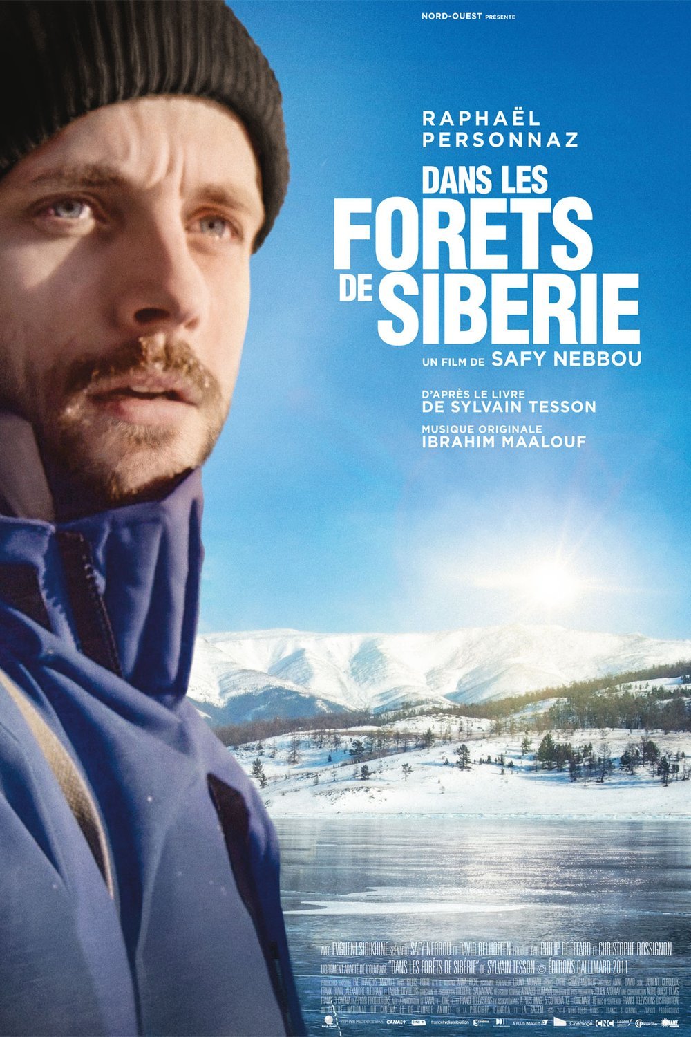 L'affiche du film Dans les forêts de Sibérie