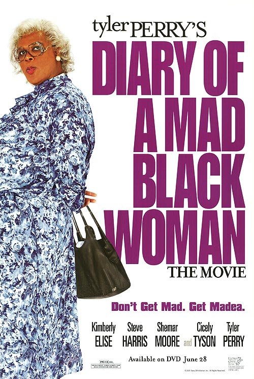 L'affiche du film Diary of a Mad Black Woman