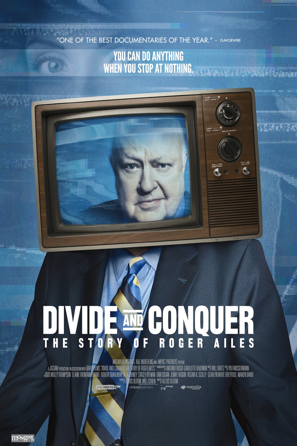 L'affiche du film Divide and Conquer: The Story of Roger Ailes
