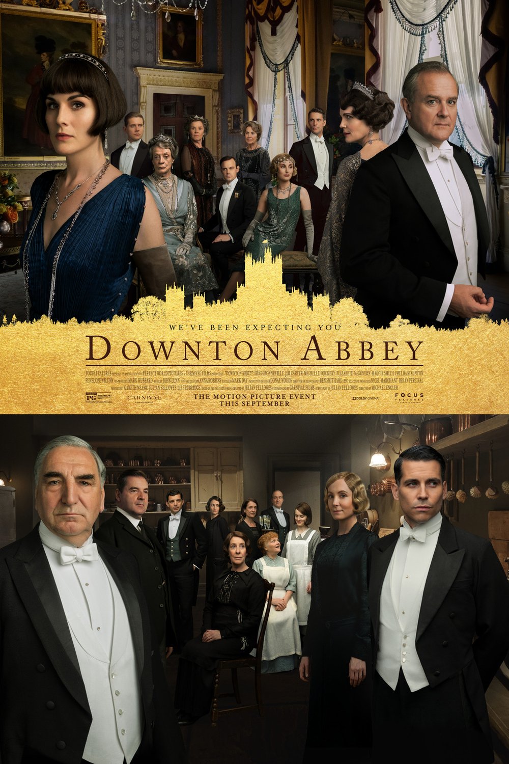 L'affiche du film Downton Abbey v.f.