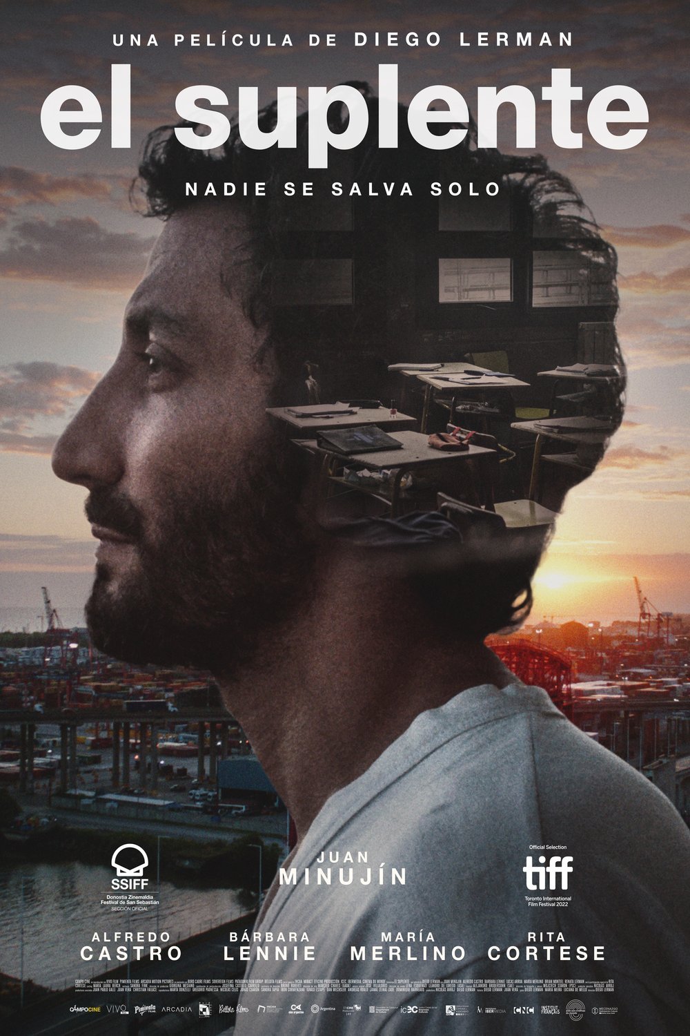 Spanish poster of the movie El Suplente