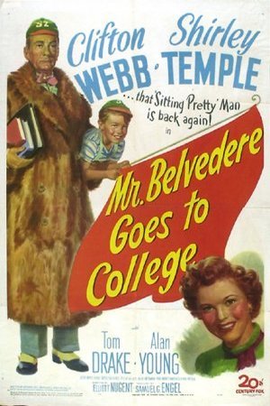 L'affiche du film Mr. Belvedere Goes to College