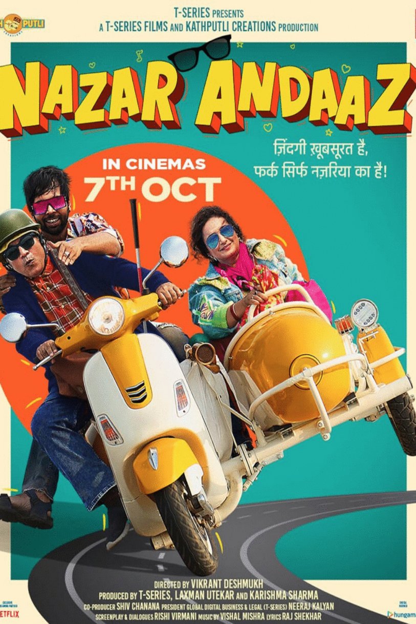 L'affiche originale du film Nazar Andaaz en Hindi