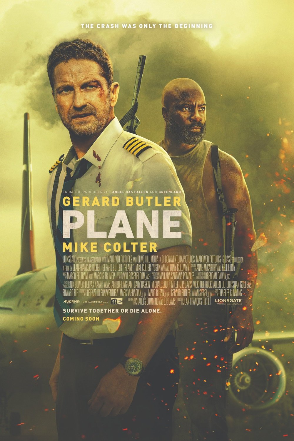 L'affiche du film Plane