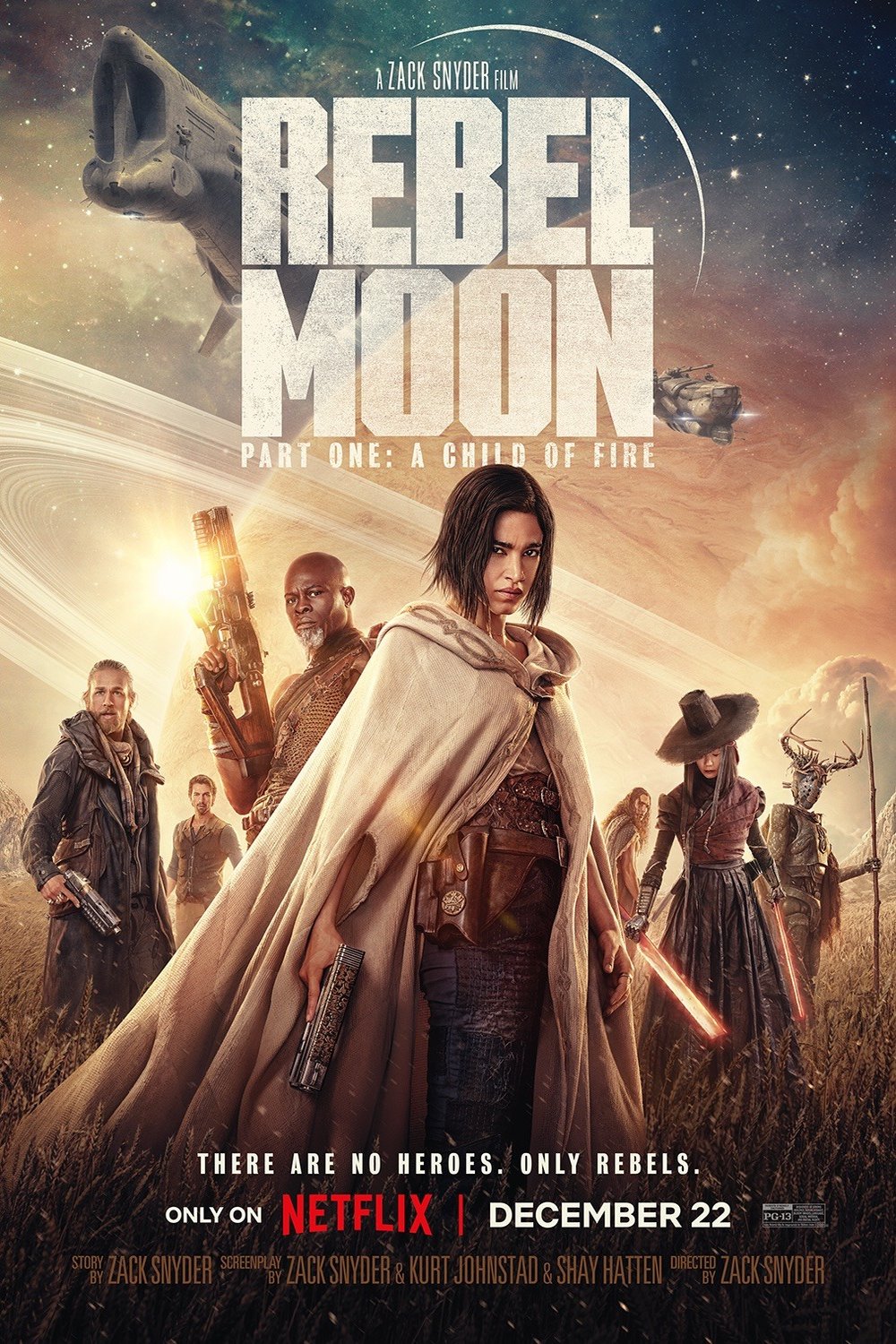 L'affiche du film Rebel Moon: A Child of Fire