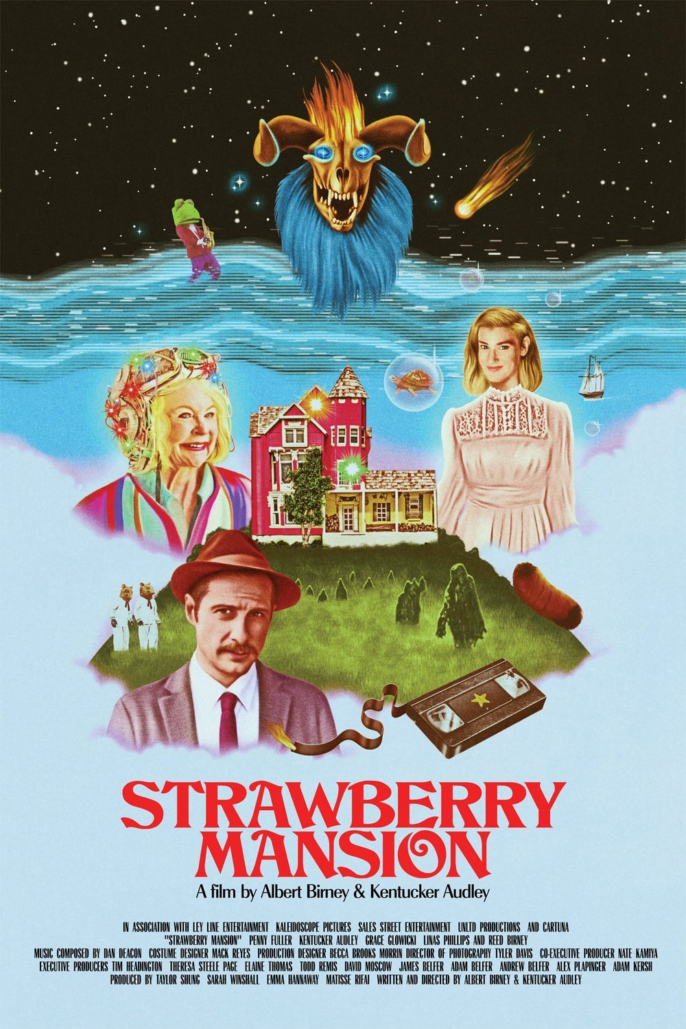 L'affiche du film Strawberry Mansion