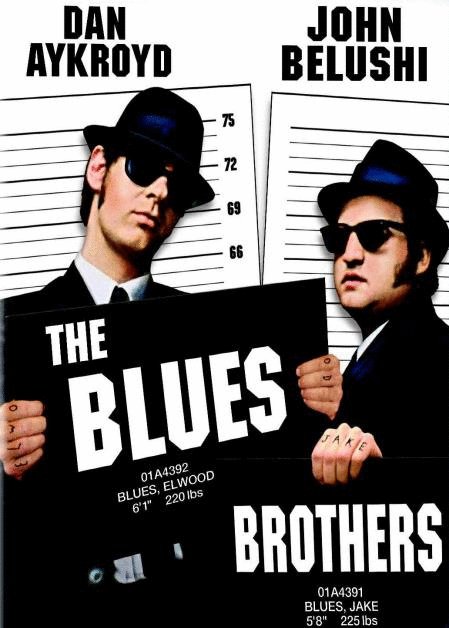 L'affiche du film The Blues Brothers