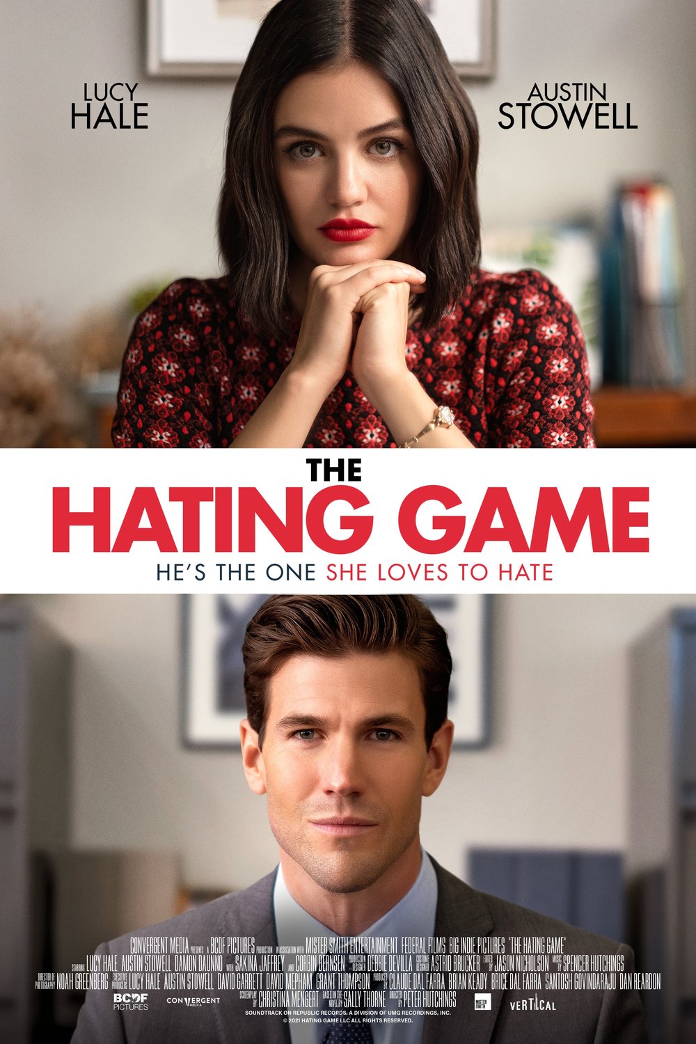 L'affiche du film The Hating Game