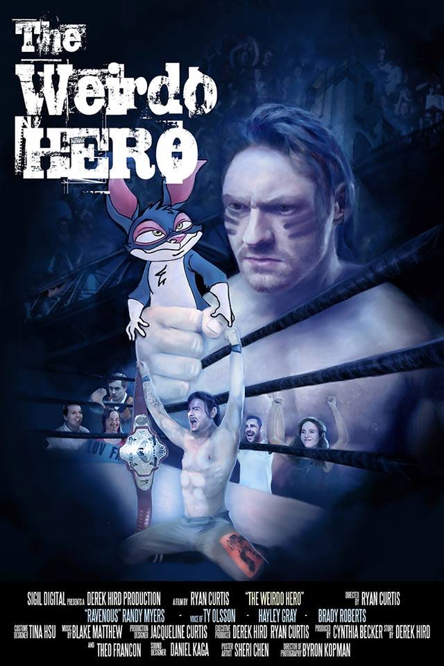 L'affiche du film The Weirdo Hero