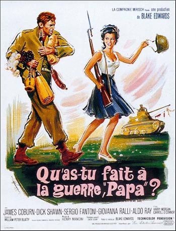 L'affiche du film What Did You do in the War, Daddy?