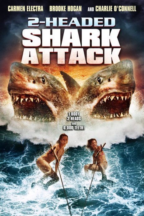 L'affiche du film 2-Headed Shark Attack