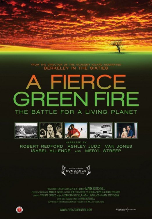 L'affiche du film A Fierce Green Fire