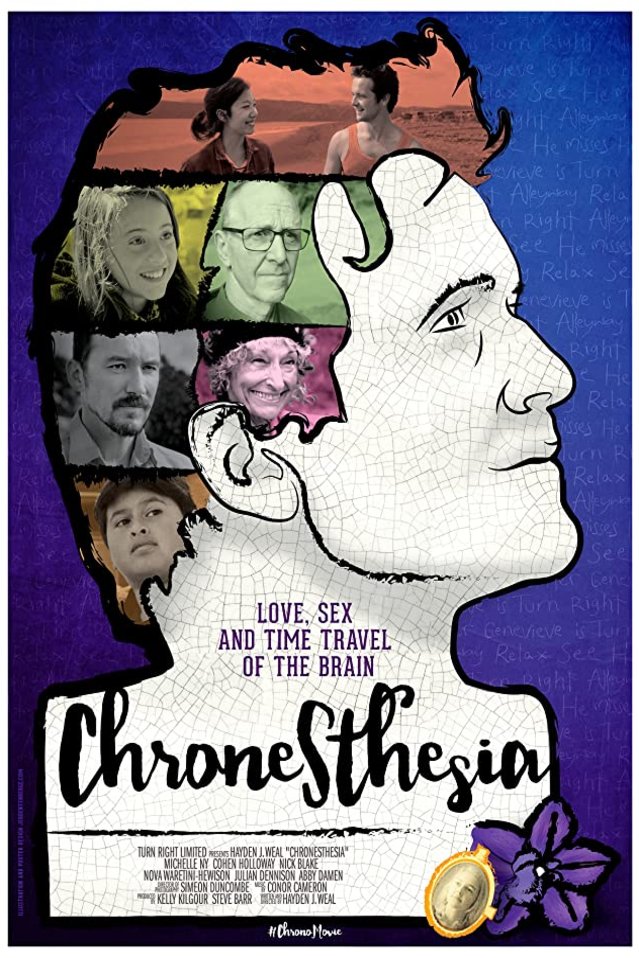 L'affiche originale du film Chronesthesia en anglais