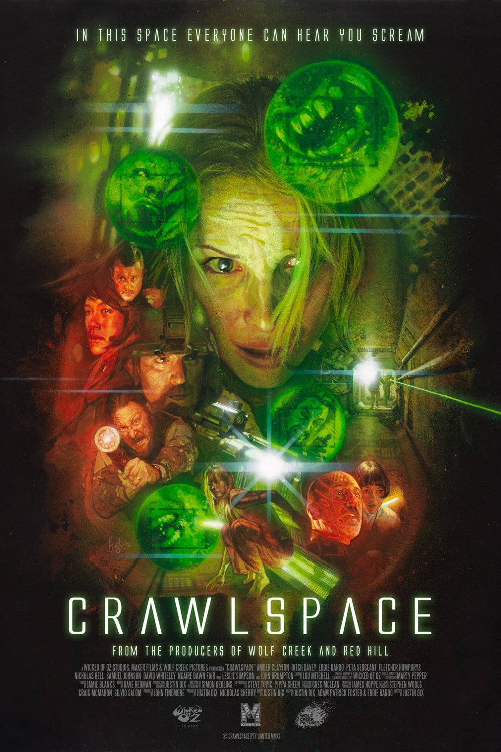 L'affiche du film Crawlspace