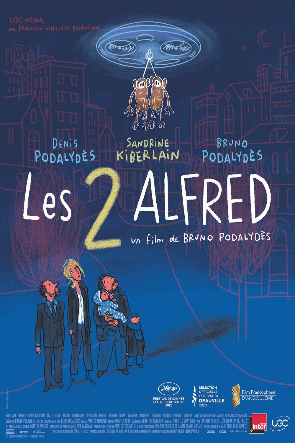L'affiche du film Les 2 Alfred
