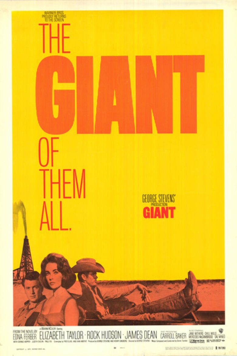 L'affiche du film Géant