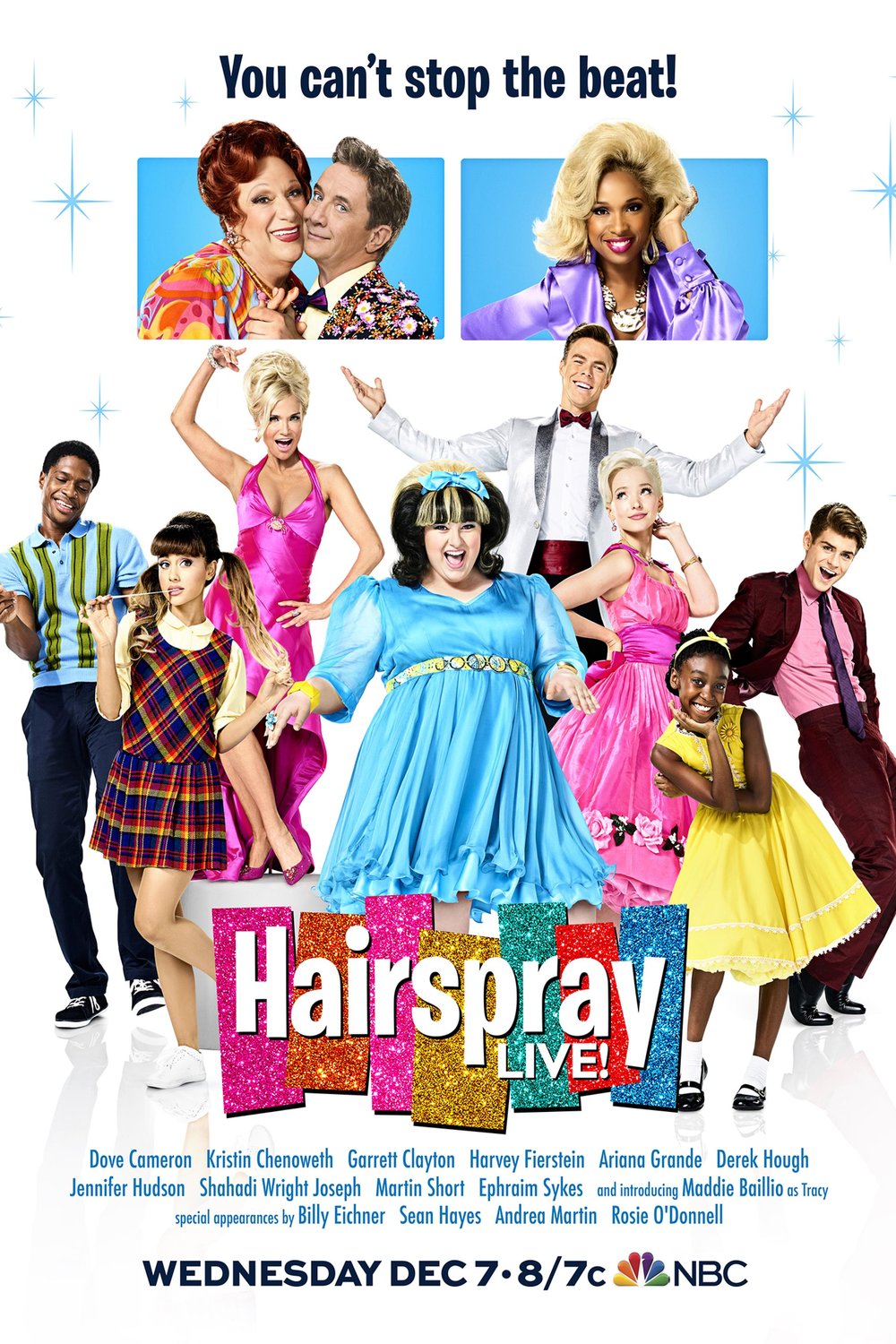 L'affiche du film Hairspray Live!