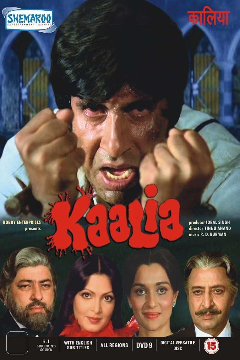 L'affiche originale du film Kaalia en Hindi