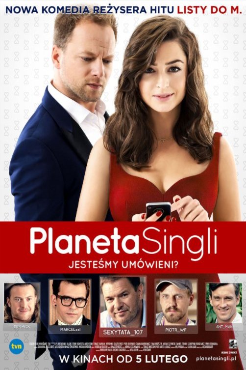 L'affiche originale du film Planeta singli en polonais