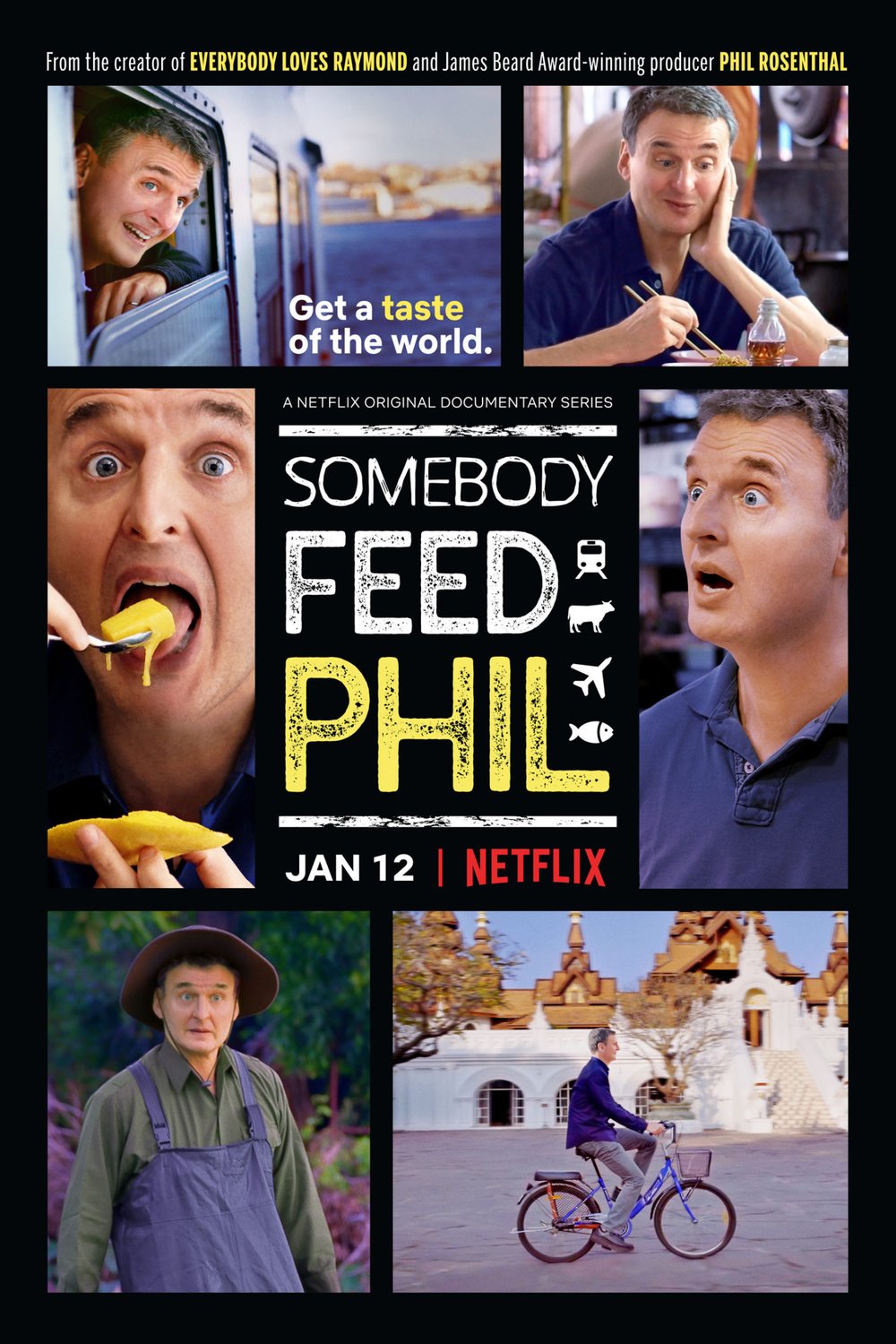 L'affiche du film Somebody Feed Phil