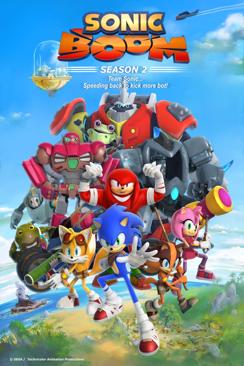 L'affiche du film Sonic Boom
