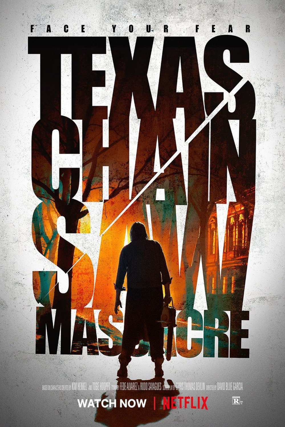 L'affiche du film Texas Chainsaw Massacre