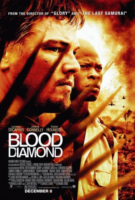 L'affiche du film Le Diamant de sang