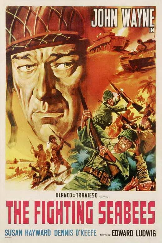 L'affiche du film The Fighting Seabees
