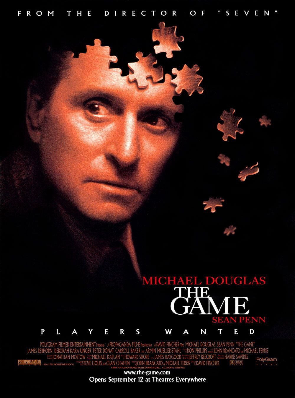 L'affiche du film The Game