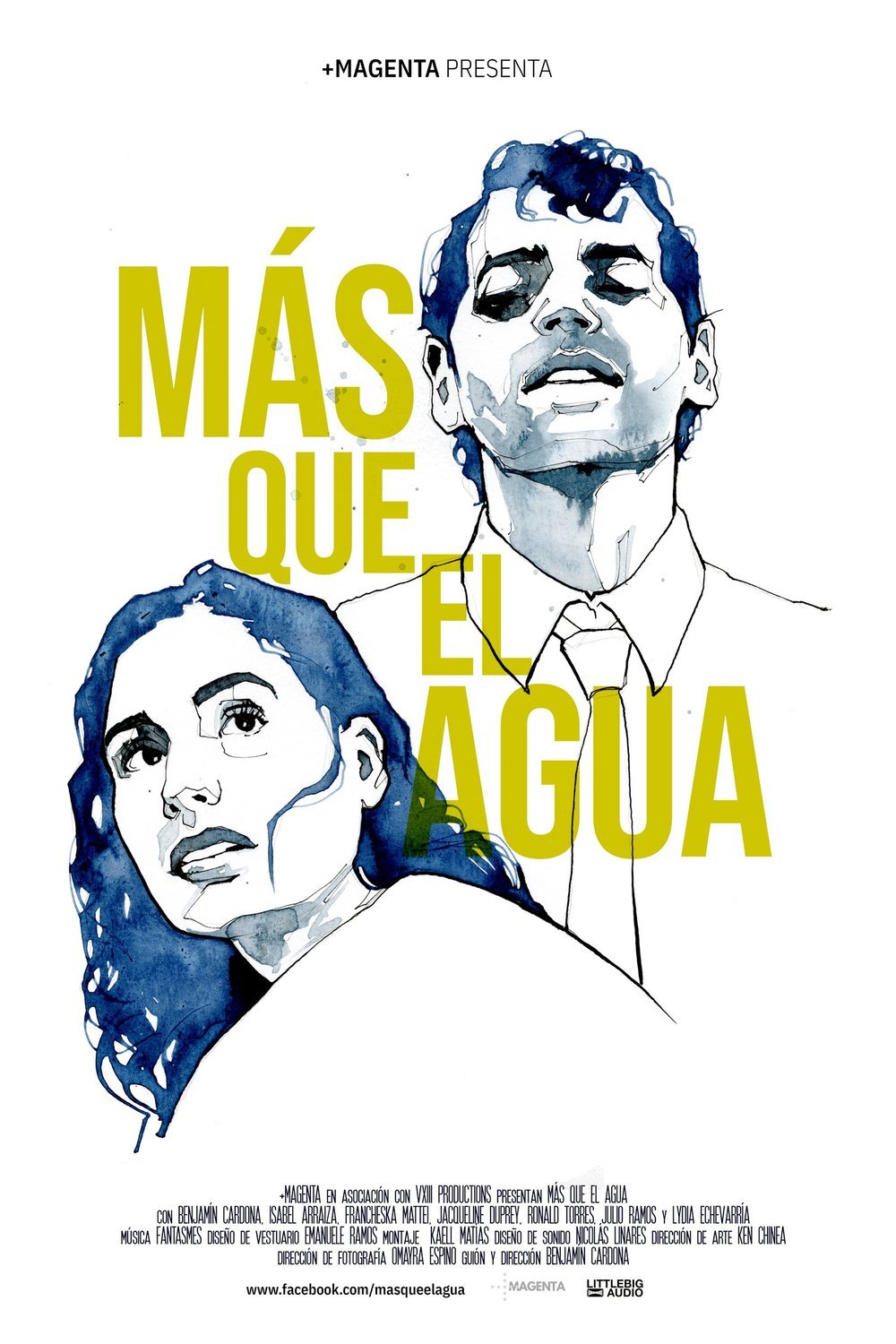 Spanish poster of the movie Más que el agua