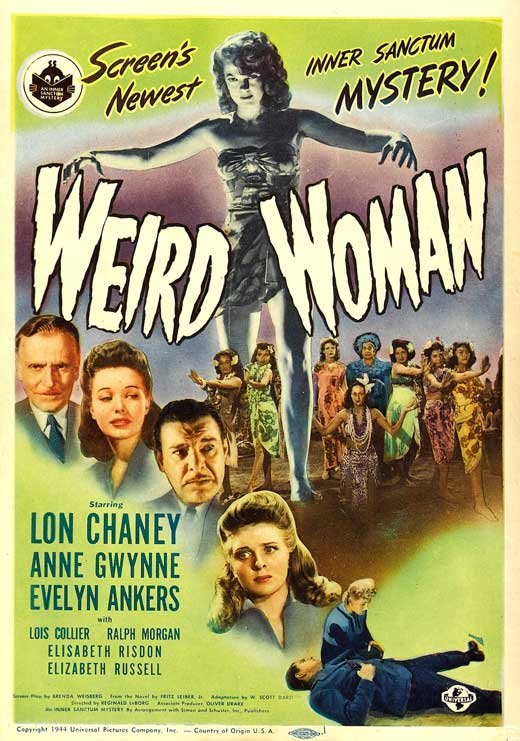 L'affiche du film Weird Woman