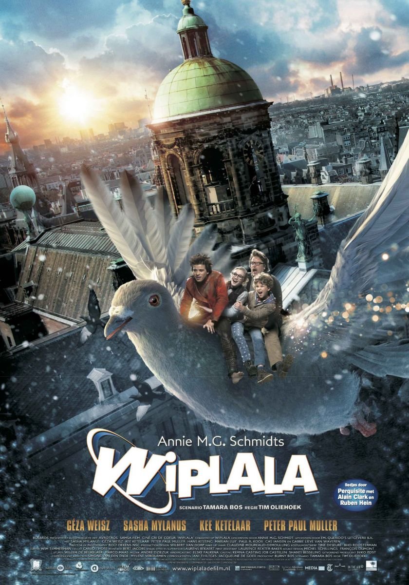 L'affiche originale du film Wiplala, le minuscule en Néerlandais
