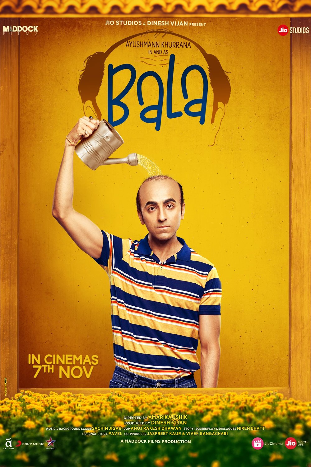 L'affiche originale du film Bala en Hindi