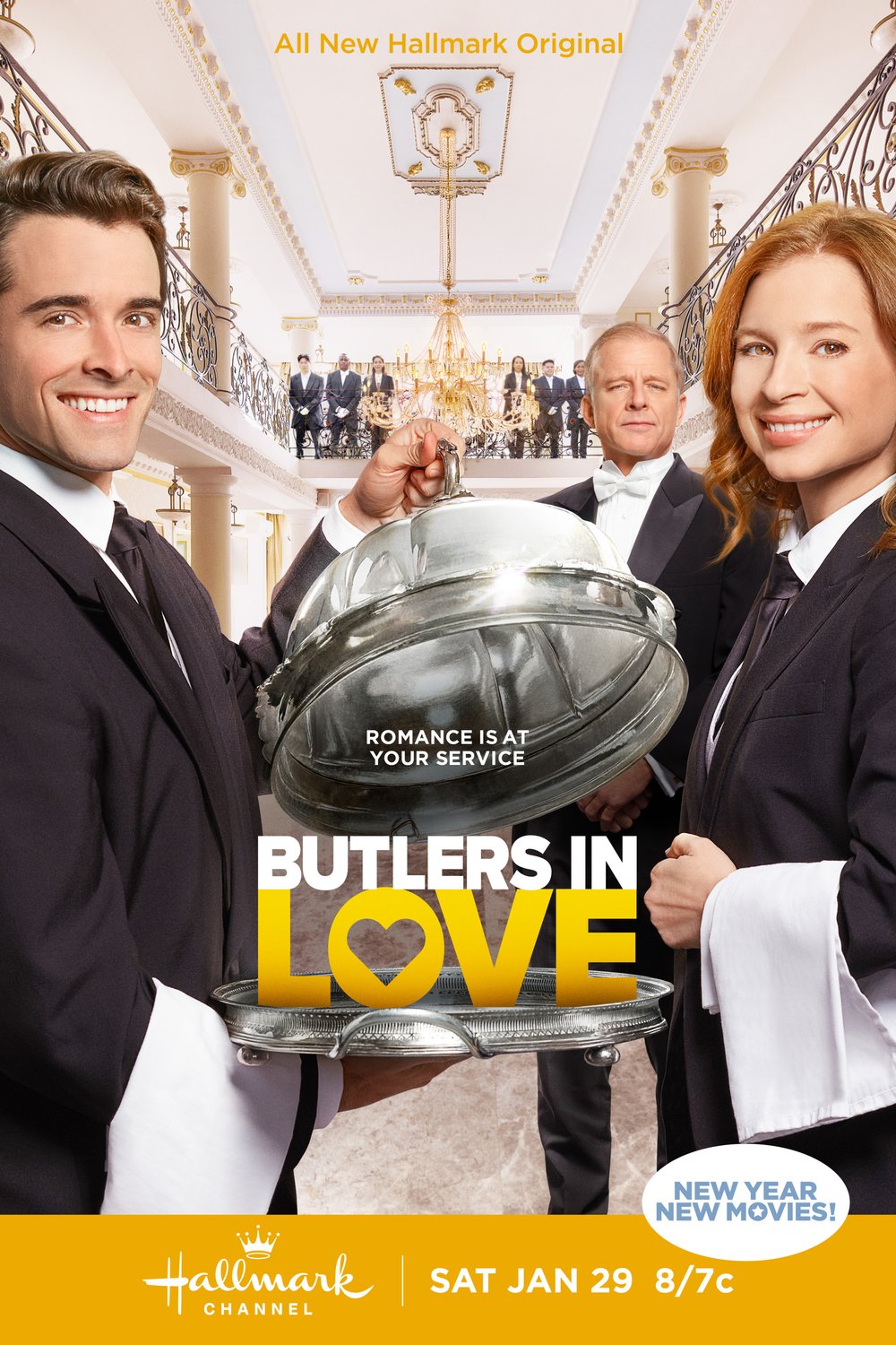L'affiche du film Butlers in Love