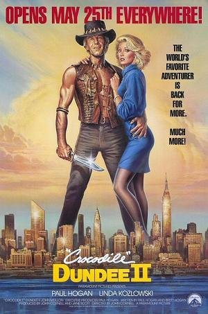 Poster of the movie Crocodile Dundee II