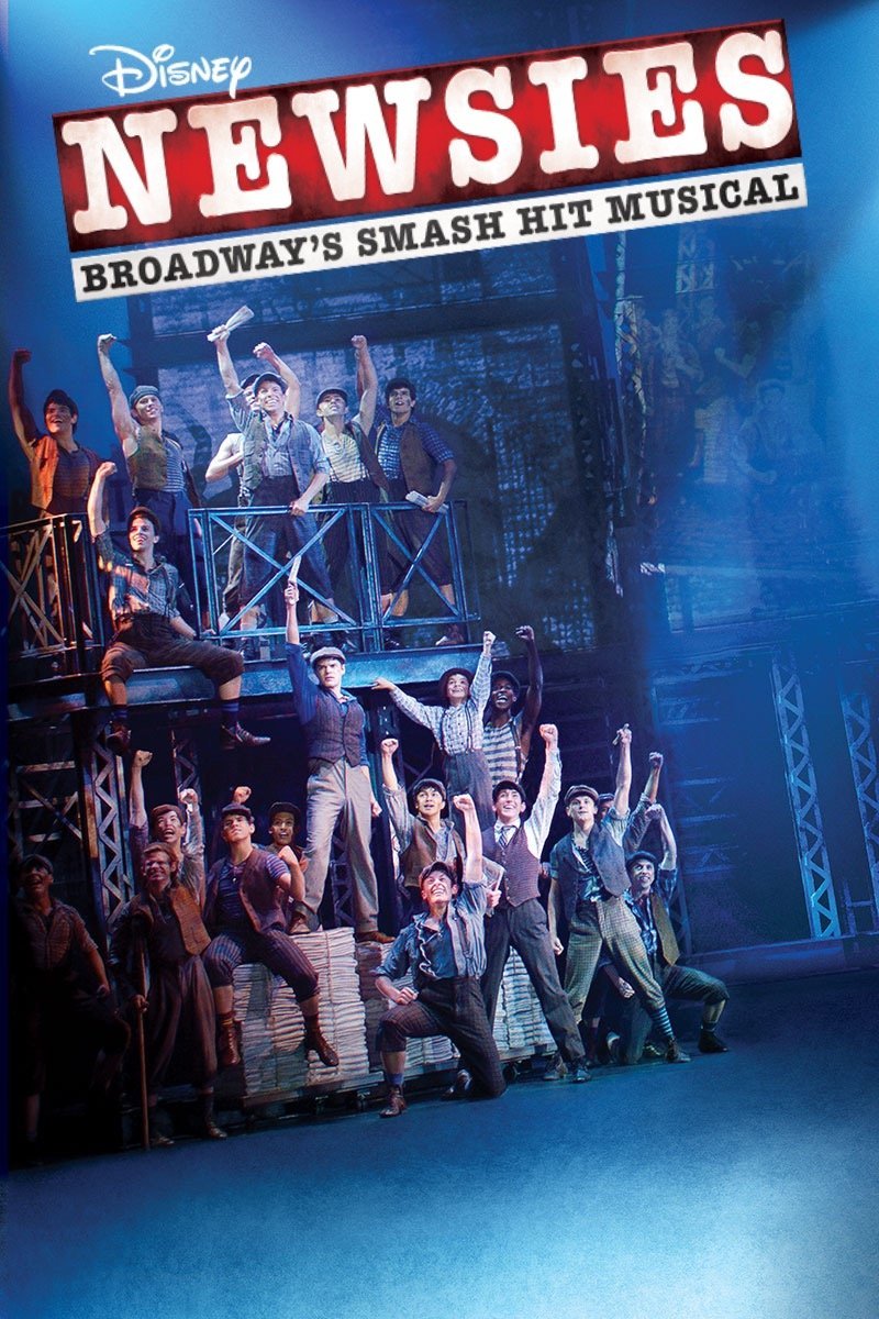 L'affiche du film Newsies: The Broadway Musical