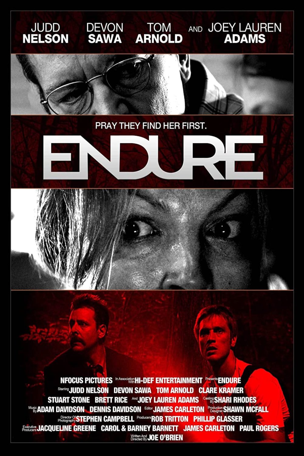L'affiche du film Endure