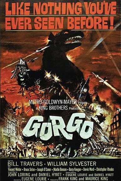 L'affiche du film Gorgo
