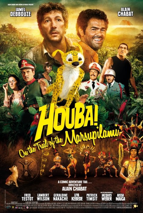 L'affiche du film HOUBA! on the Trail of the Marsupilami