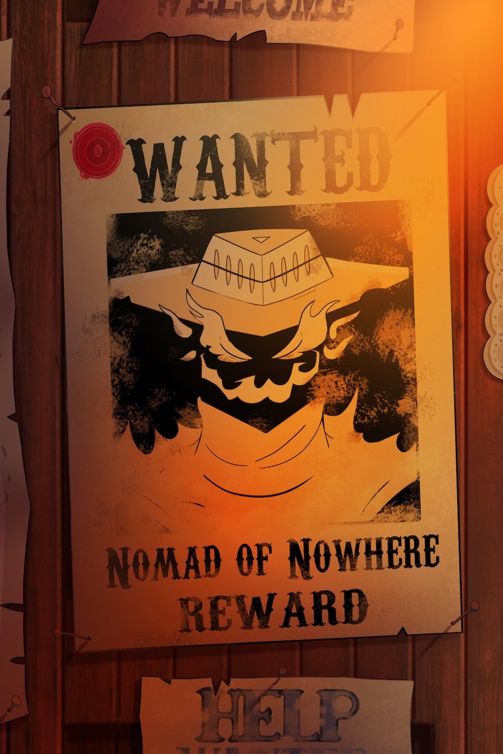 L'affiche du film Nomad of Nowhere