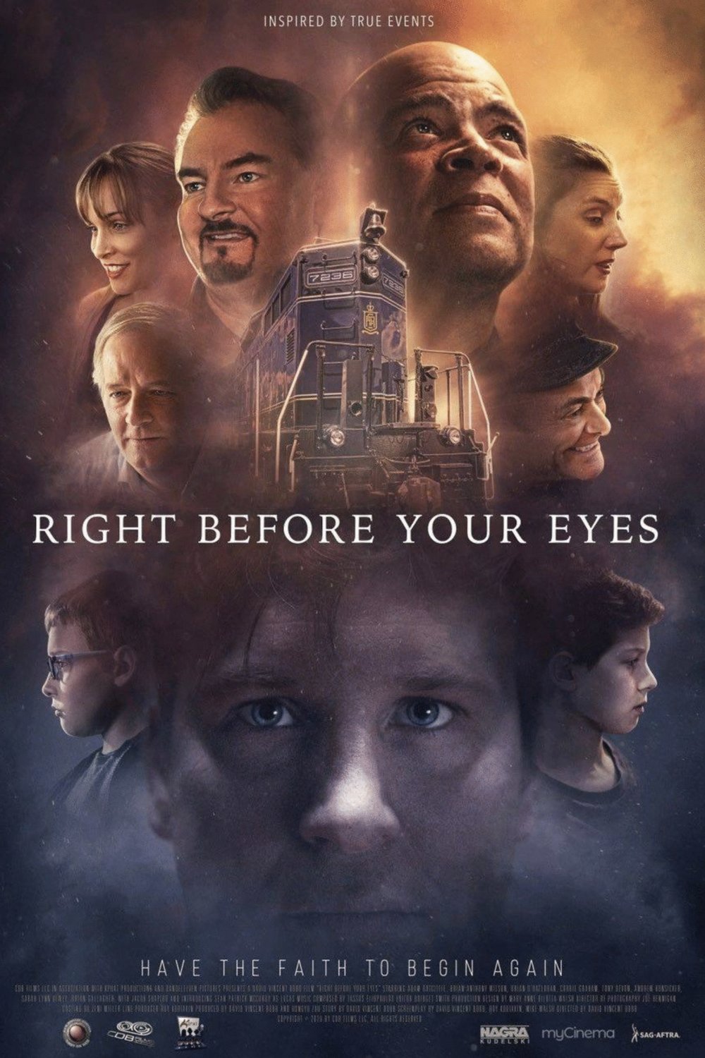 L'affiche du film Right Before Your Eyes