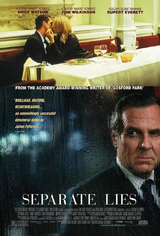 L'affiche du film Separate Lies