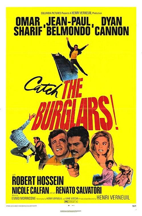 L'affiche du film The Burglars