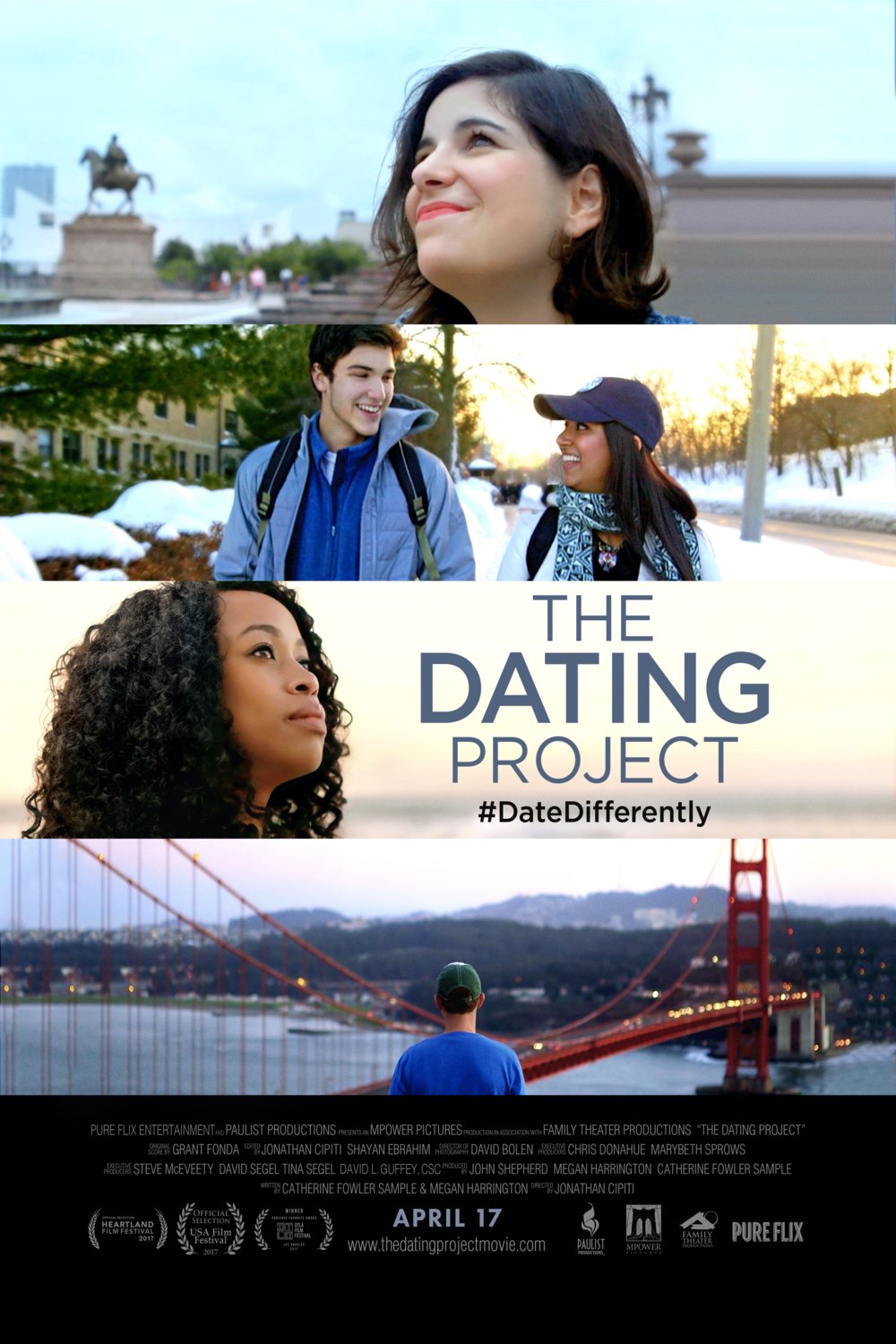 L'affiche du film The Dating Project