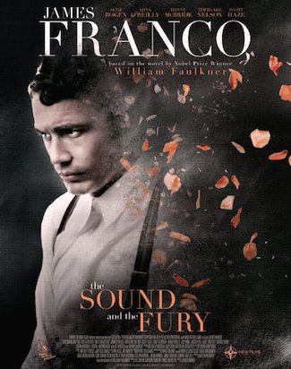 L'affiche du film The Sound and the Fury