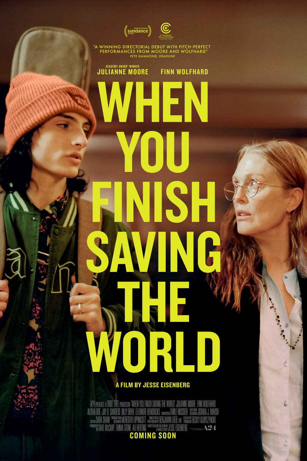 L'affiche du film When You Finish Saving the World