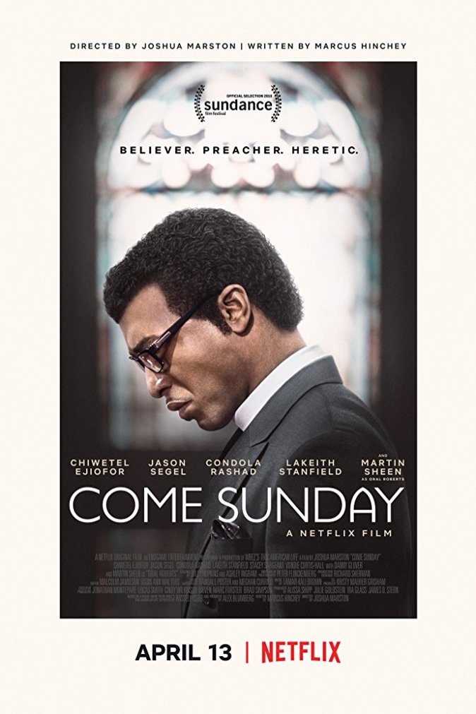L'affiche originale du film Come Sunday en anglais