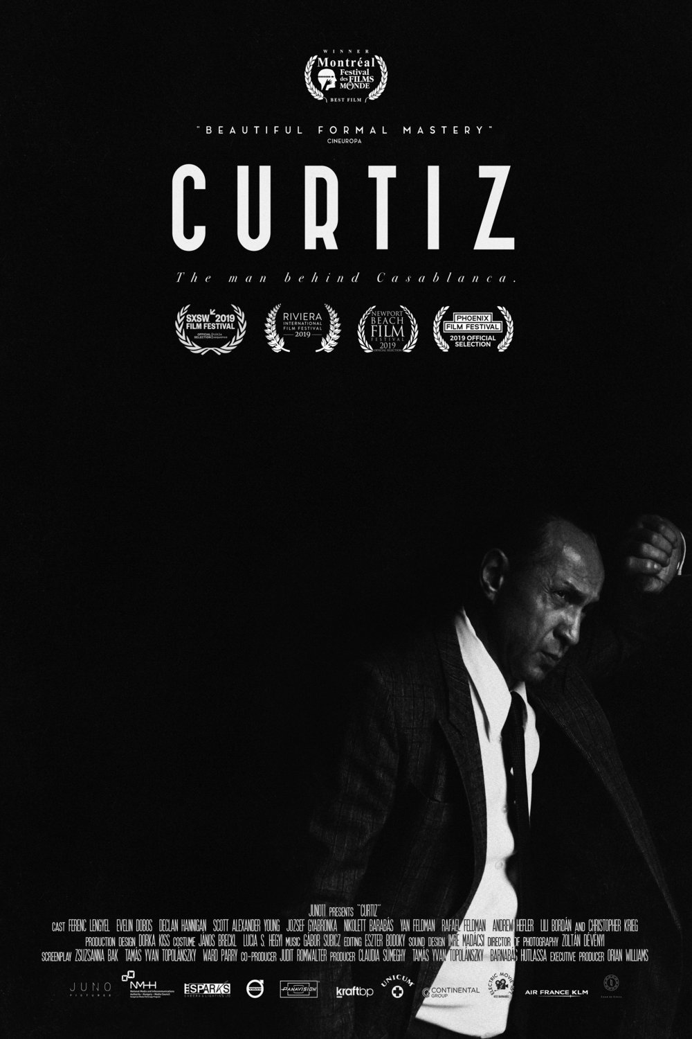 L'affiche du film Curtiz