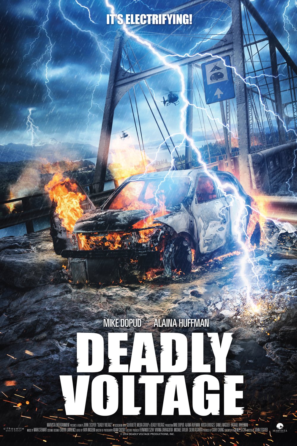 L'affiche du film Deadly Voltage