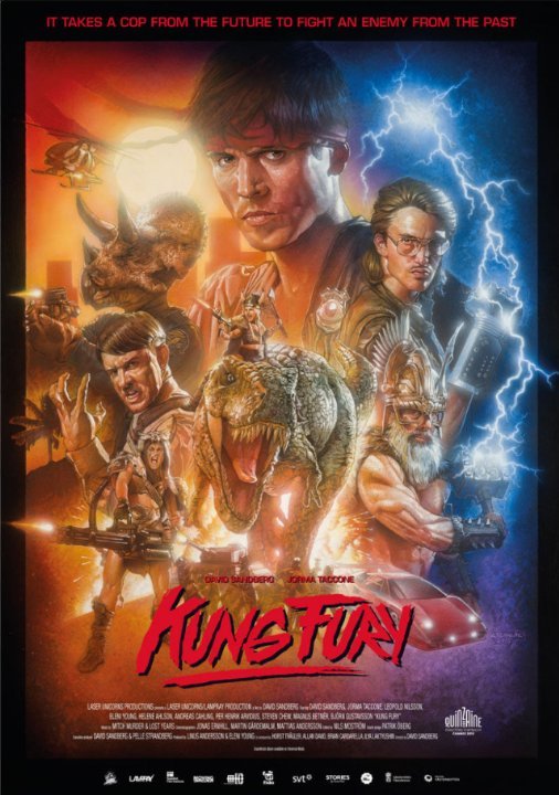 L'affiche du film Kung Fury